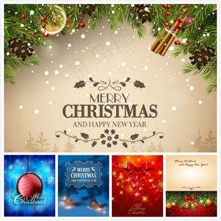 圣诞节主题矢量