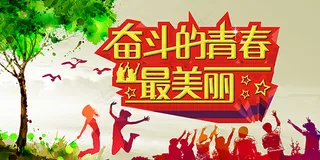 奋斗的青春海报