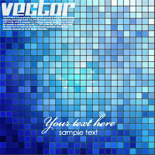 马赛克风格背景