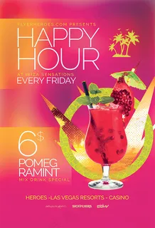 欧美风酒吧海报