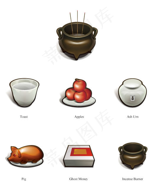 清明节拜祭物品