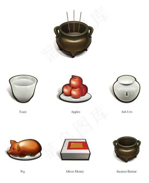 清明节拜祭物品