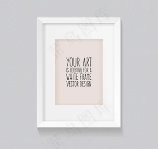 白色相框画框