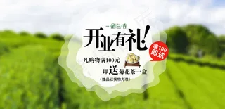 茶叶店开业促销