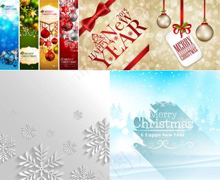 蝴蝶结与圣诞球