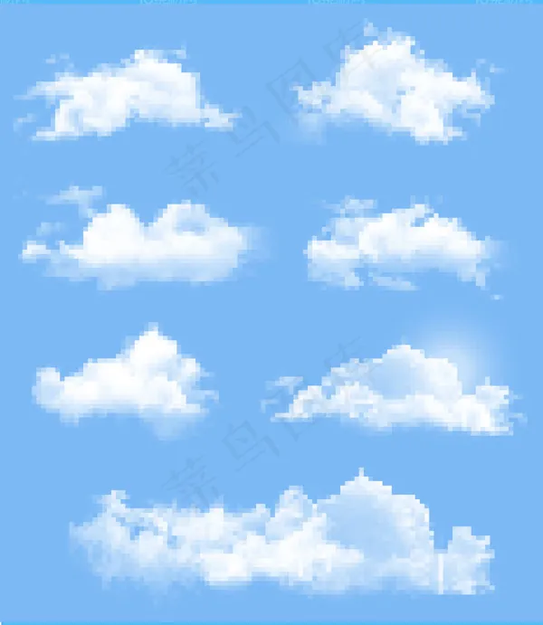 天空上的云朵