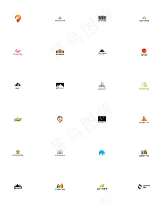 彩色logo标志设计