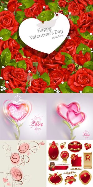 情人节爱心玫瑰