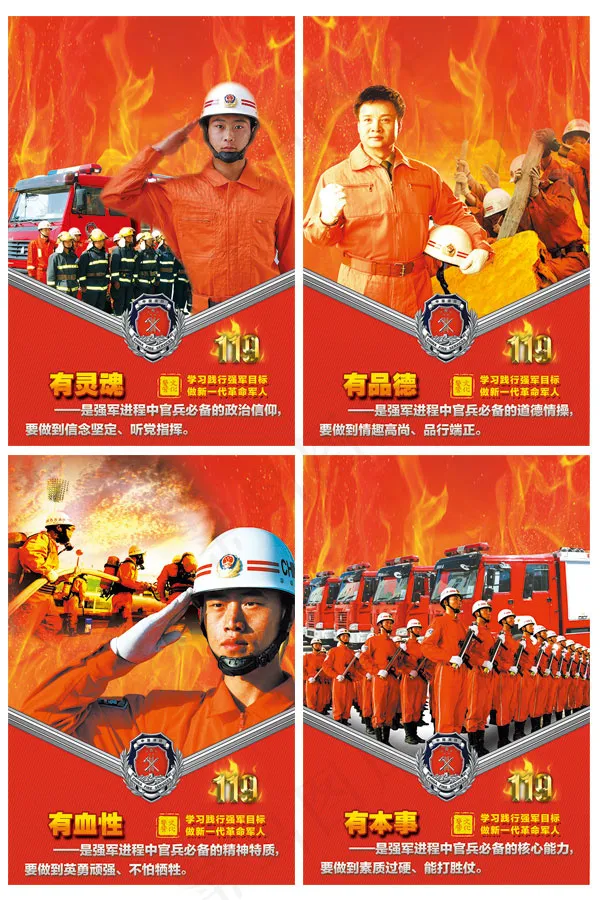 消防知识展板(1701X2551(DPI:72))psd模版下载