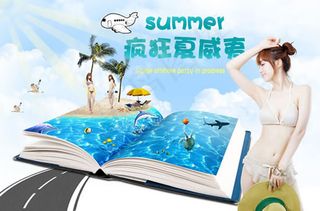 夏威夷夏季海报