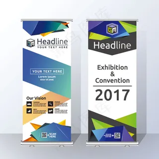 易拉宝展板