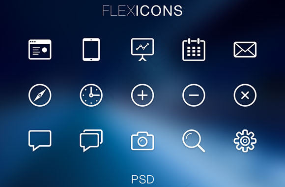 Flex图标,免抠元素