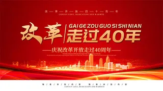 改革开放40周年