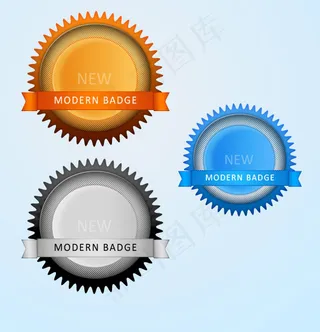 精美ui标签,免抠元素