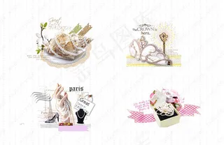 生活装饰元素6,免抠元素