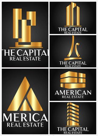 房地产标志矢量