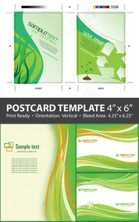 绿色包装背景,背景元素