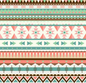 几何图形无缝背景