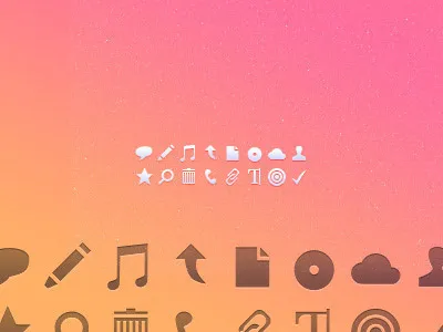 网站迷你图标,免抠元素psd模版下载