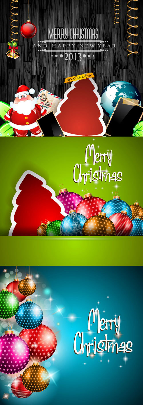 圣诞节卡通背景