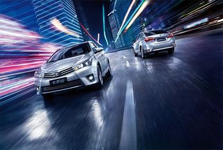 卡罗拉汽车广告