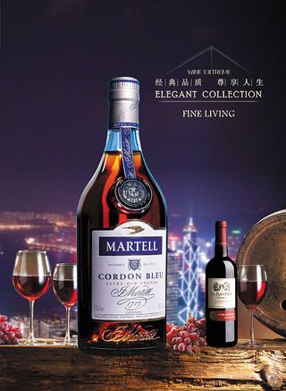 法国红酒海报