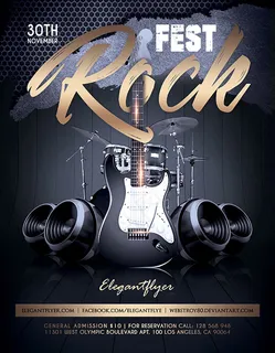 摇滚音乐海报 摇滚音乐海报