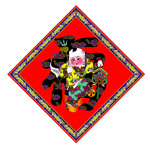 矢量春节福字cdr矢量模版下载