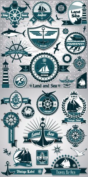 航海图标,免抠元素