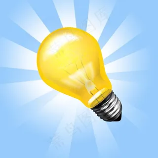 灯泡图标,免抠元素