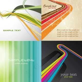 动感线条背景,背景元素