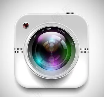 镜头APP图标,免抠元素