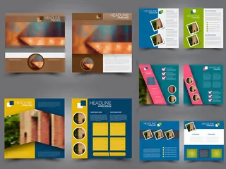 画册内页图文排版