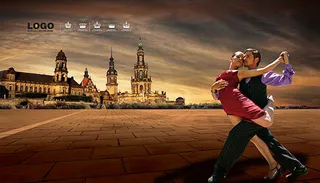 地产艺术舞蹈海报