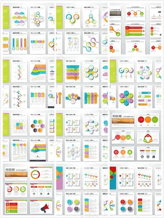 个性ppt信息图表