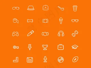 细线图标集,免抠元素