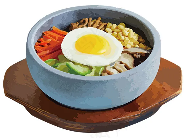 传统石锅拌饭