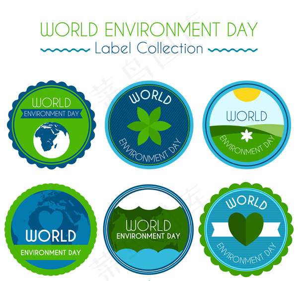 世界环境日标签