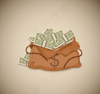 钱袋矢量