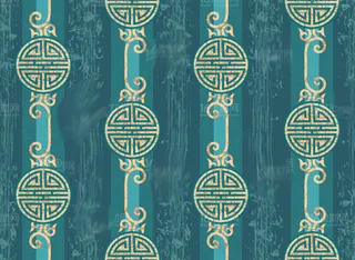 中国风花纹底纹