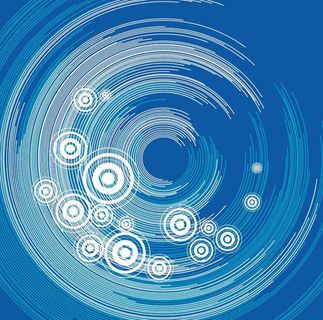 圈图案背景,背景元素