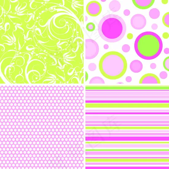 布料印花图案背景,背景元素eps,ai矢量模版下载