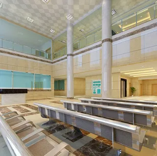 医院休息区模型 医院休息区模型