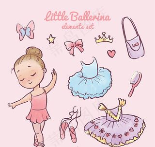 芭蕾舞服装配饰