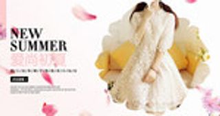 淘宝连衣裙海报