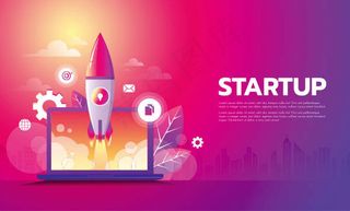 企业商务插画矢量