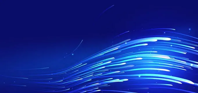 蓝色科技线条背景