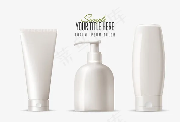 护肤品化妆品包装ai矢量模版下载