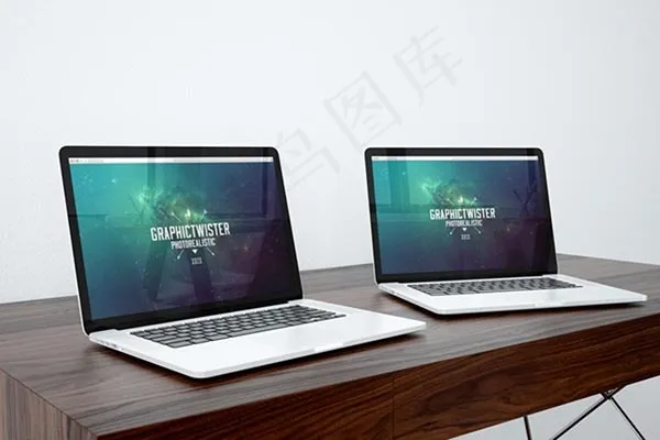 MacBook产品样机psd模版下载