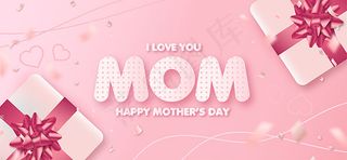 母亲节贺卡矢量